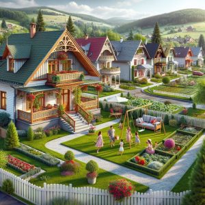 casă la curte lângă București