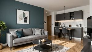 Garsonieră de închiriat în București, 2025.