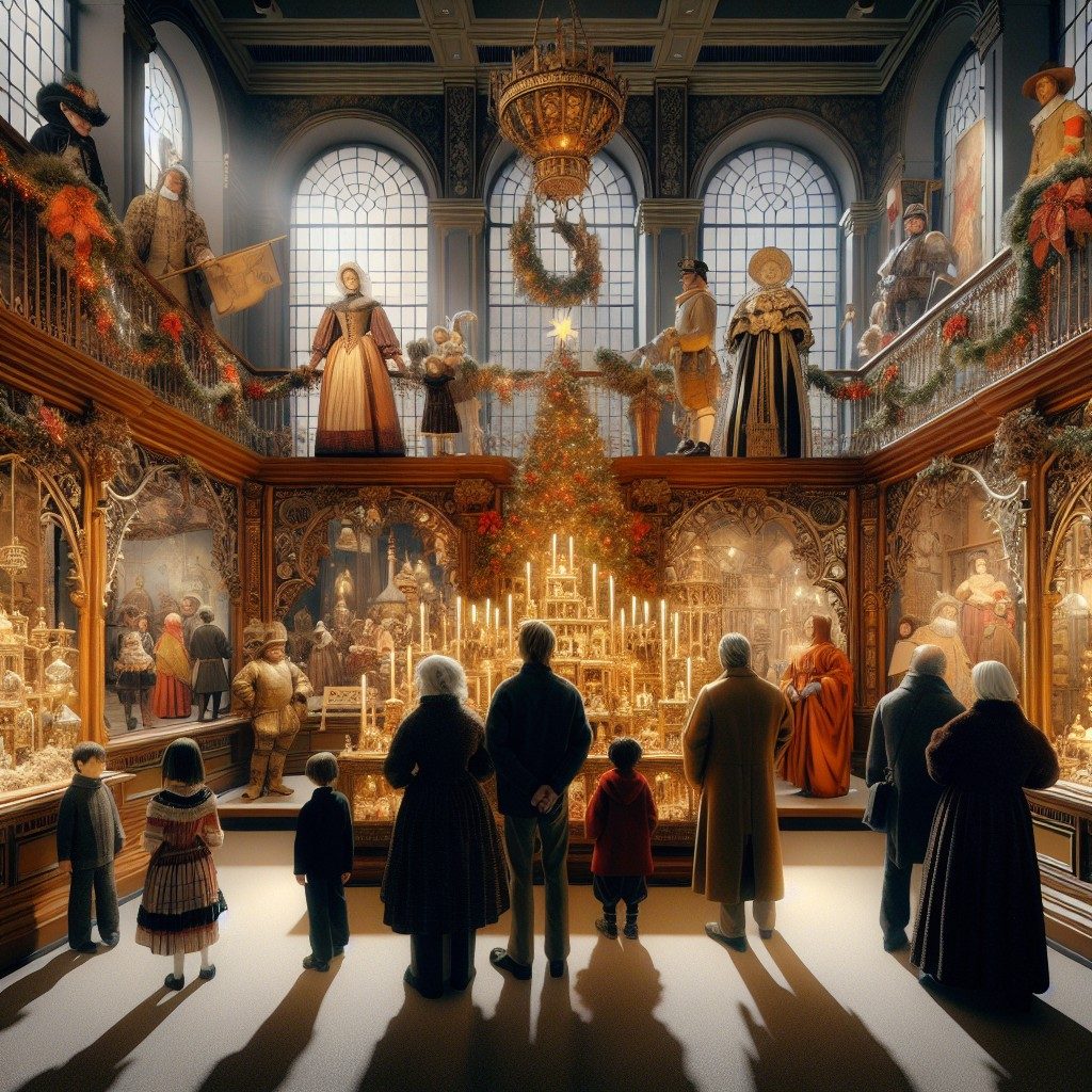 Reinterpretări istorice de Crăciun la expoziții pentru momente unice 2 Reinterpretări istorice de Crăciun la expoziții pentru momente unice